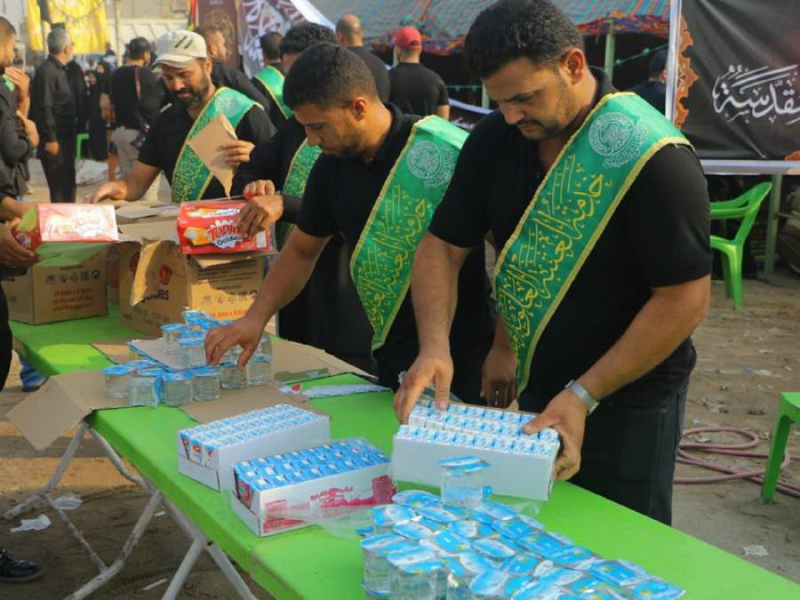 حرم حضرت علی(ع) پذیرائی از زائران اربعین را آغاز کرد+ تصاویر