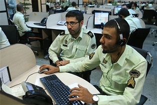 تماس تلفنی بيش از 65 هزار شهروند كاشانی با مرکز فوريت های پليسی 110