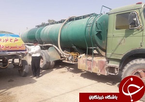 اجرای عملیات آبرسانی سیار به دام&zwnj;های شهرستان رامهرمز