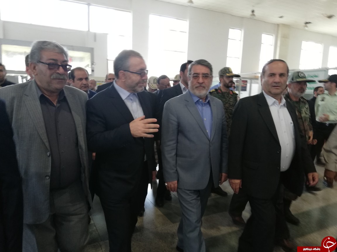 بازدید وزیر کشور از مرز مهران