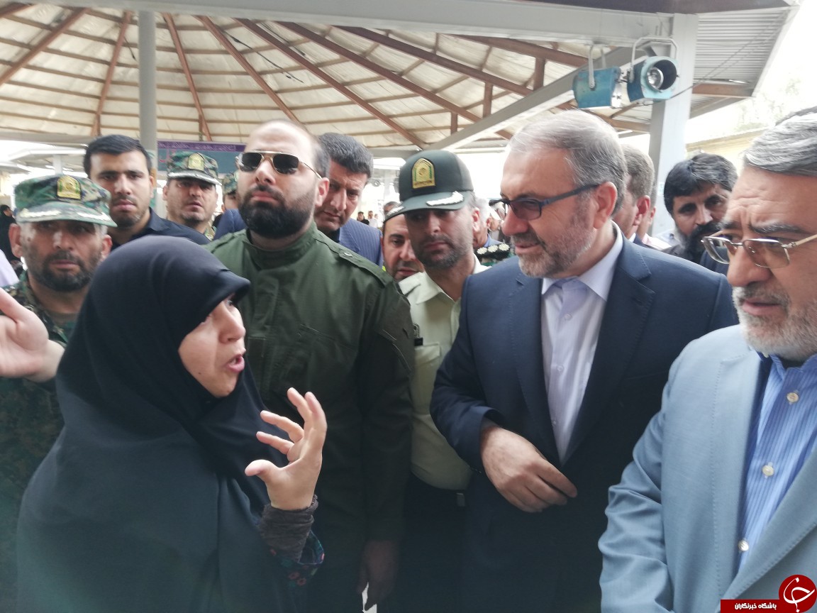 بازدید وزیر کشور از مرز مهران