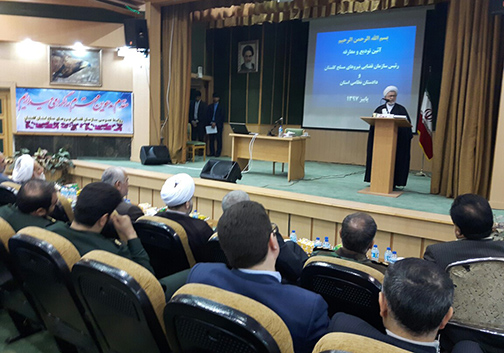 معارفه رییس سازمان قضایی گلستان با حضور رییس سازمان قضایی نیرو‌های مسلح کشور