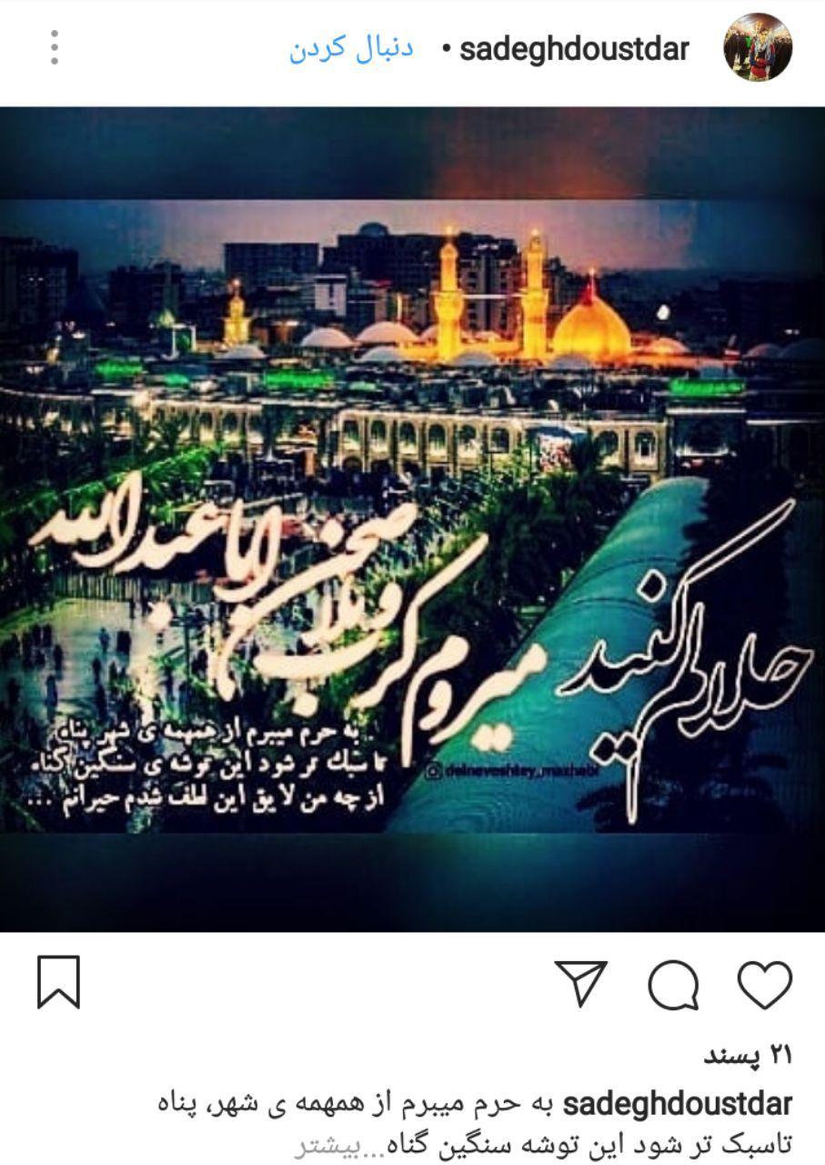 وداع مجازی زائران کربلا با هشتک حلالم کنید+ تصاویر