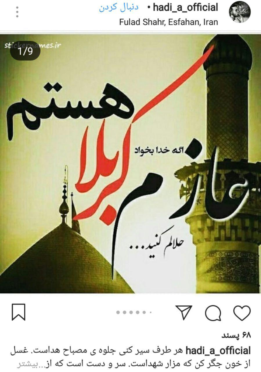 وداع مجازی زائران کربلا با هشتک حلالم کنید+ تصاویر