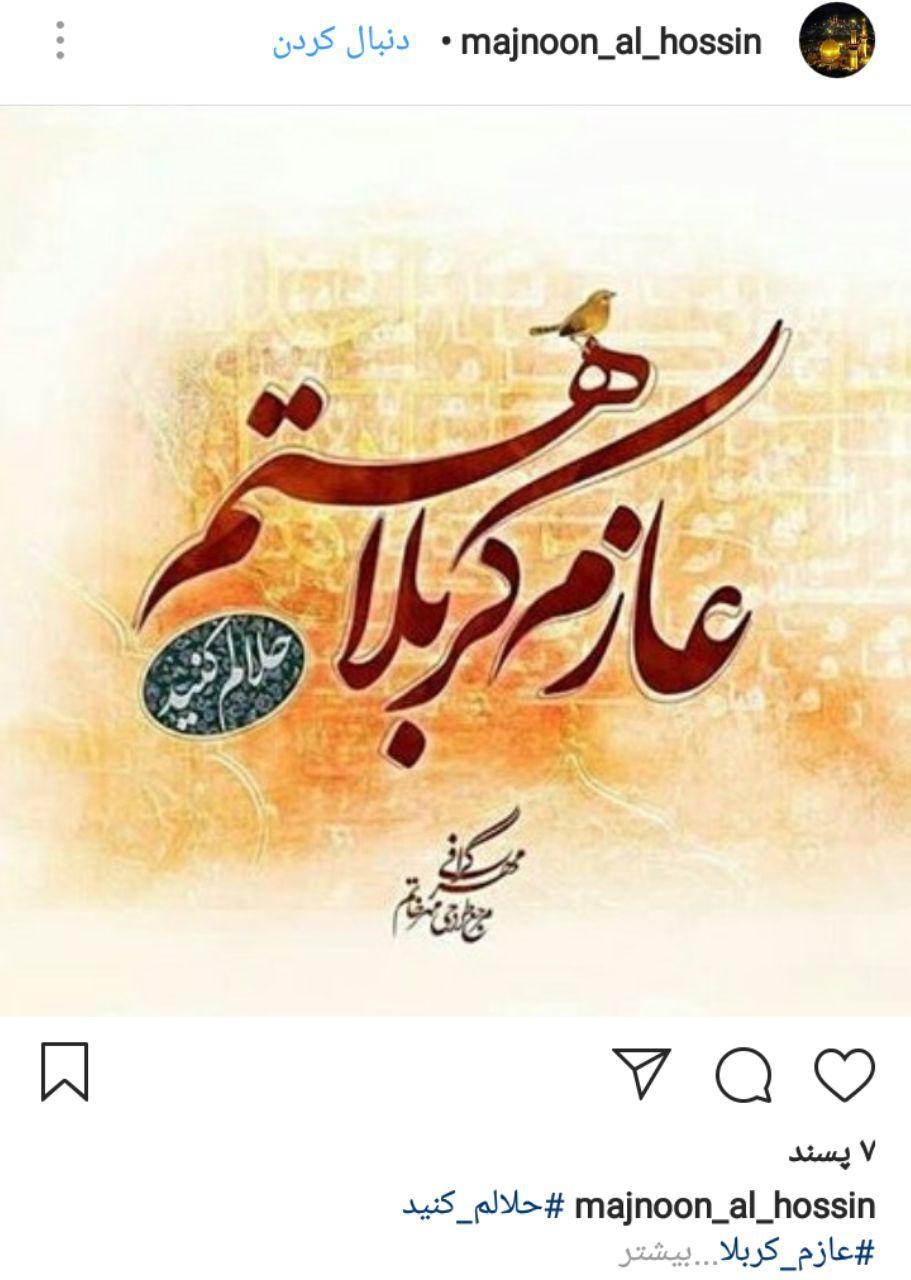وداع مجازی زائران کربلا با هشتک حلالم کنید+ تصاویر
