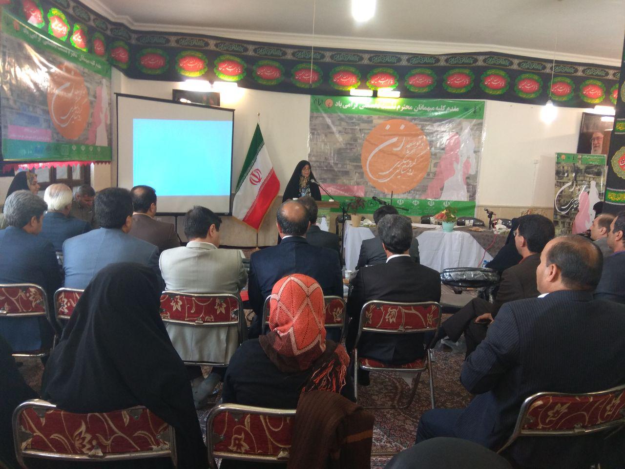 ۶۰ درصد فعالیت اقتصادی روستا‌ها توسط زنان روستایی انجام می‌گیرد