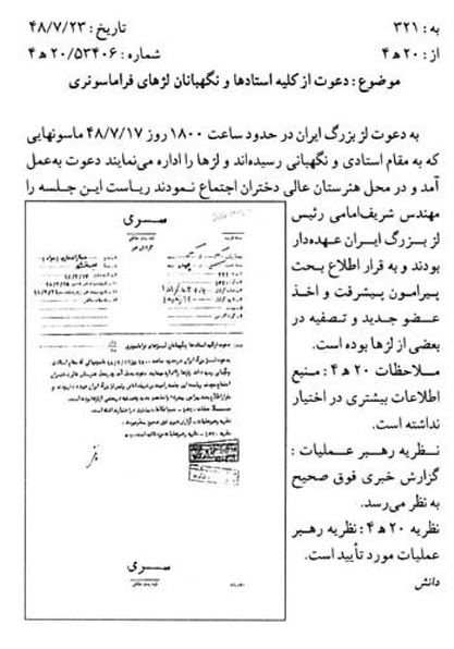 انتخابات آزاد به سبک محمد&zwnj;رضا پهلوی + سند