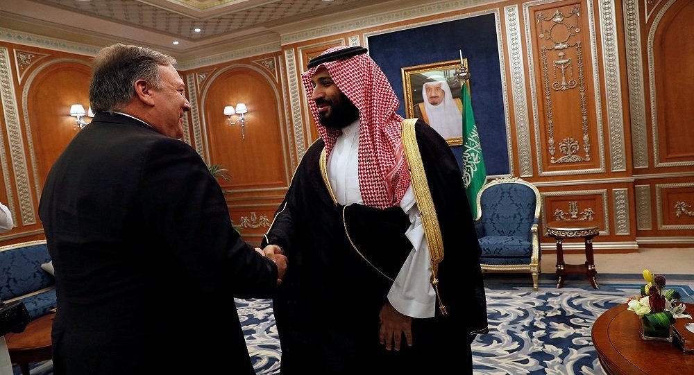 پمپئو با بن سلمان دیدار کرد