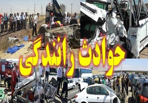 ۲ کشته و یک مصدوم در سانحه شدید رانندگی در بابل + عکس