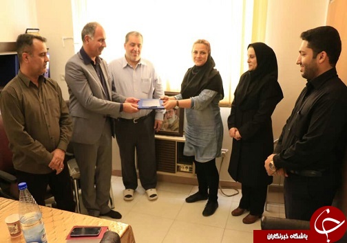 برگزاری مراسم معارفه نائب رئیس هیأت تنیس خوزستان