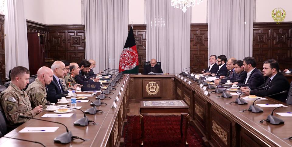 امنیت انتخابات، محور نشست اشرف غنی با مسئولان امنیتی