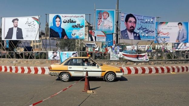 درآمد ۲ میلیونی شهرداری کابل از بیلبوردهای تبلیغات انتخاباتی