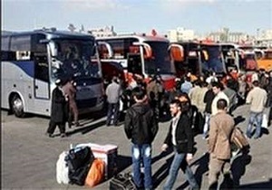خروج زوار از مرز شلمچه فقط با خودروهای عمومی