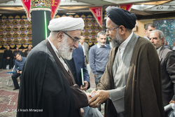 مراسم ختم والده سردار جلالی