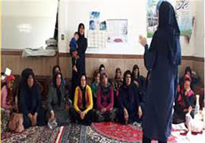 دوره آموزشی طرح اقدام جامع کارآفرینی و مهارت های زندگی در روستای خانقاه مهاباد