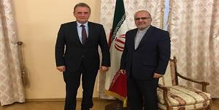 سفیر ایران با رئیس گروه دوستی پارلمانی و رئیس اتاق بازرگانی و صنایع اوکراین دیدار کرد