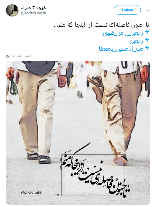 پیاده روی اربعین تمرین عاشقان حسینی برای ظهور + تصاویر