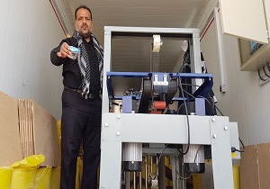 آغاز بکار خط تولید آب بسته بندی در مرز شلمچه