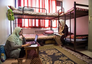 بهره برداری از خوابگاه دبیرستان حجت مود