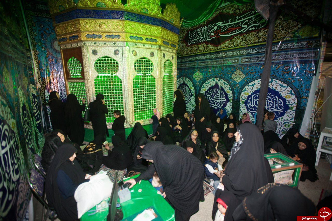 برگزاری بزرگترین مراسم معنوی در کنار نیم ضریح حضرت زینب سلام الله علیها