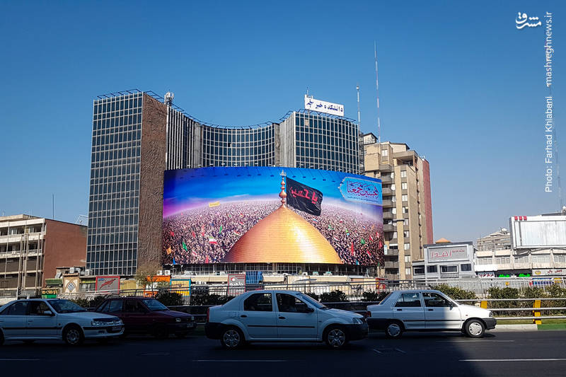 دیوارنگاره جدید میدان ولیعصر &laquo;عج&raquo;&nbsp; رونمایی شد+ عکس