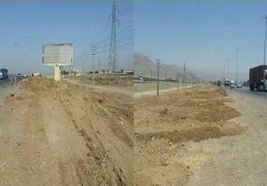 به زمین زده شدن کلنگ احداث راهدارخانه بخش زلقی الیگودرز