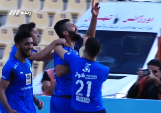 فیلم گل اول استقلال به سایپا در مورخ 27 مهر 97