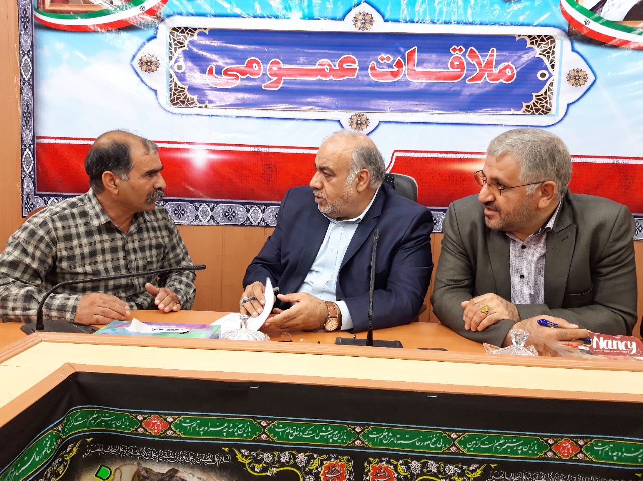 ملاقات مردمی استاندار کرمانشاه در شهر سرپل ذهاب