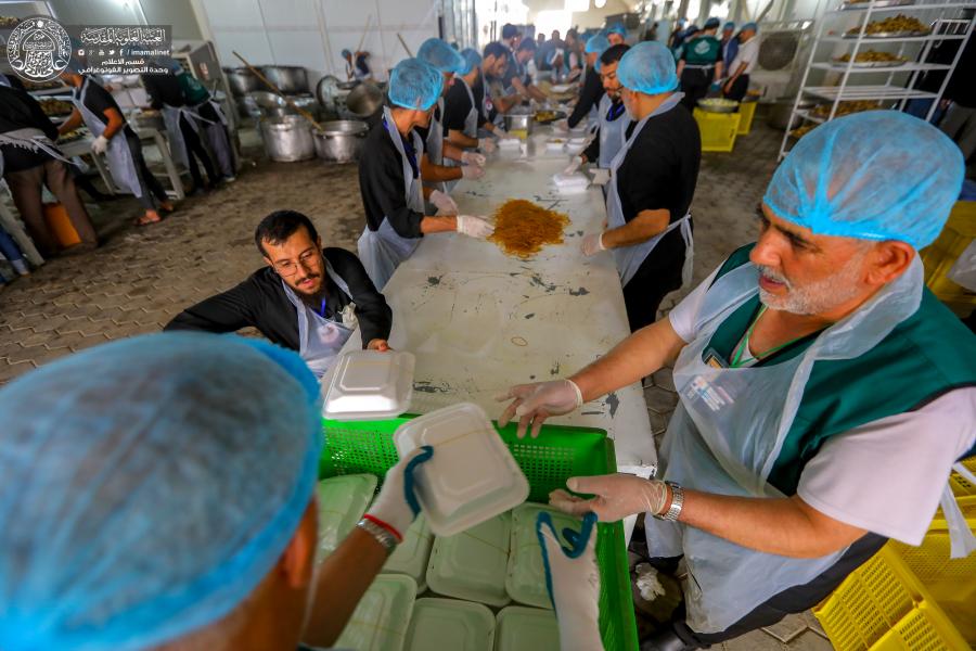 پذیرایی بینظیر مهمانسرای آستان علوی از زائران اربعینی+عکس پذیرایی بینظیر مهمانسرای آستان علوی از زائران اربعینی+عکس