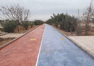 پیست دوچرخه سواری بافق به بهره برداری رسید