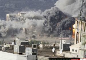 در حمله ائتلاف متجاوز سعودی-آمریکایی به صنعا شهادت یک زن یمنی به شهادت رسید