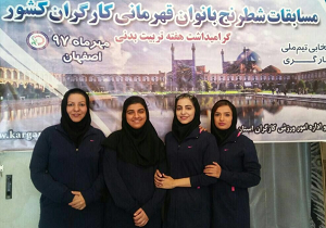 مقام سومی تیم شطرنج بانوان استان یزد در مسابقات قهرمانی کشور