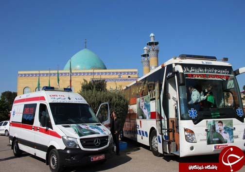 اعزام کاروان اورژانس۱۱۵ دانشگاه علوم پزشکی بابل برای خدمت رسانی به زائرین اربعین+ تصاویر اعزام کاروان اورژانس۱۱۵ دانشگاه علوم پزشکی بابل برای خدمت رسانی به زائرین اربعین+ تصاویر