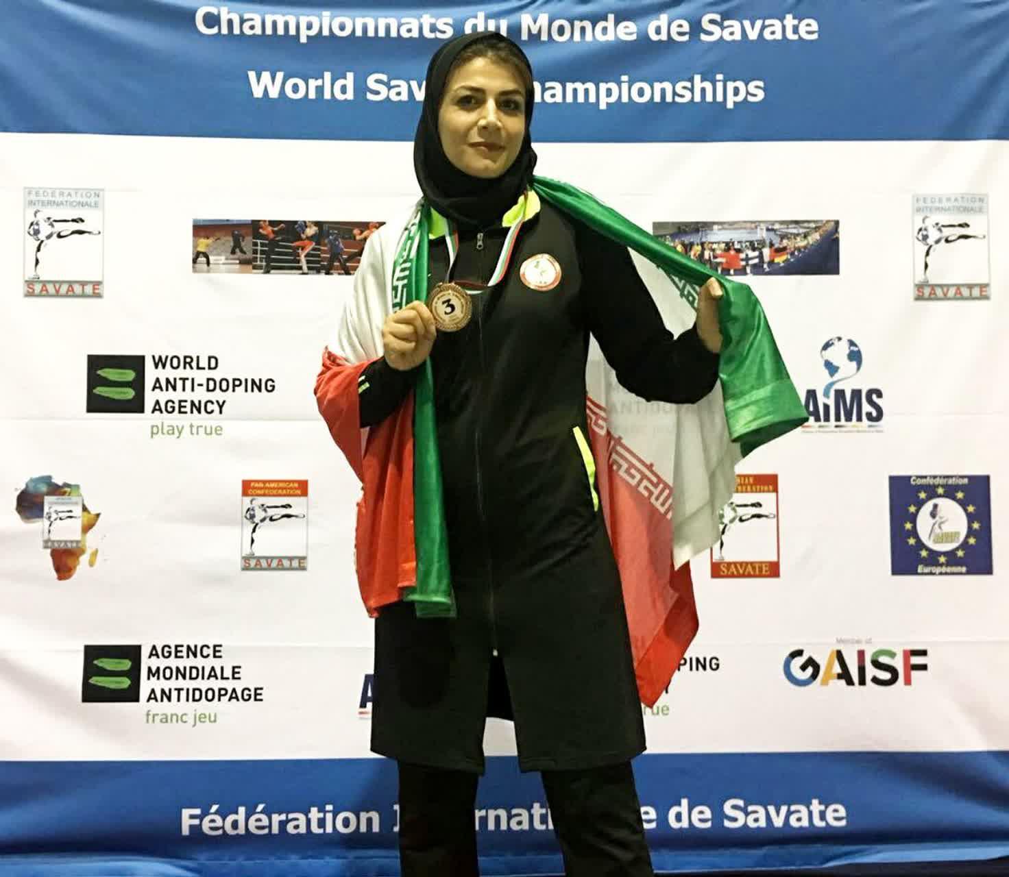 ساواته کار کرمانی بر سکوی سوم مسابقات جهانی بلغارستان