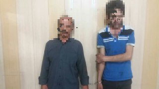 شناسایی و دستگیری سارقان باتری و کامپیوتر سمند + عکس