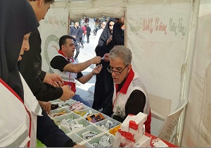 ارائه خدمات درمانی در پایگاه بین راهی نجف به کربلا آغاز شد/مراجعه ۷۴۰ زائر در روز نخست