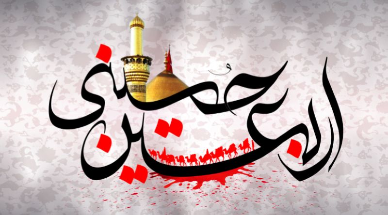 خادمی رئیس یک دانشگاه در مسیر پیاده روی اربعین +تصاویر