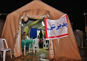 بیمارستان صحرایی در شهرستان مهریز افتتاح شد