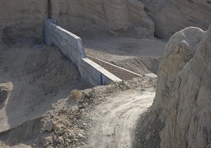 ساخت ۸  سد سنگی ملاتی در بشاگرد