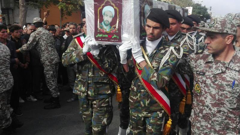 پیکر شهید حادثه تروریستی اهواز در سبزوارتشییع شد
