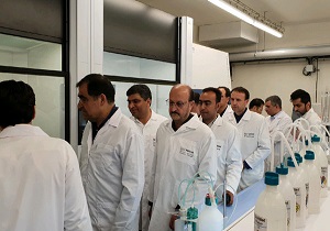 افتتاح آزمایشگاه شیمی و میکروبی در قزوین