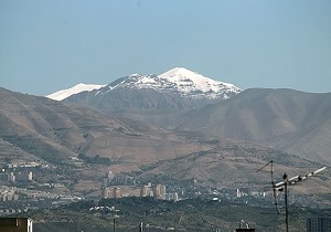 رد پای برف در ارتفاعات استان سمنان