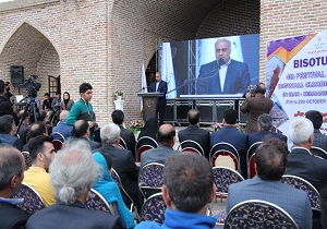 مشارکت قرارگاه منطقه غرب ارتش در برگزاری چهارمین جشنواره بین&zwnj;المللی بیستون