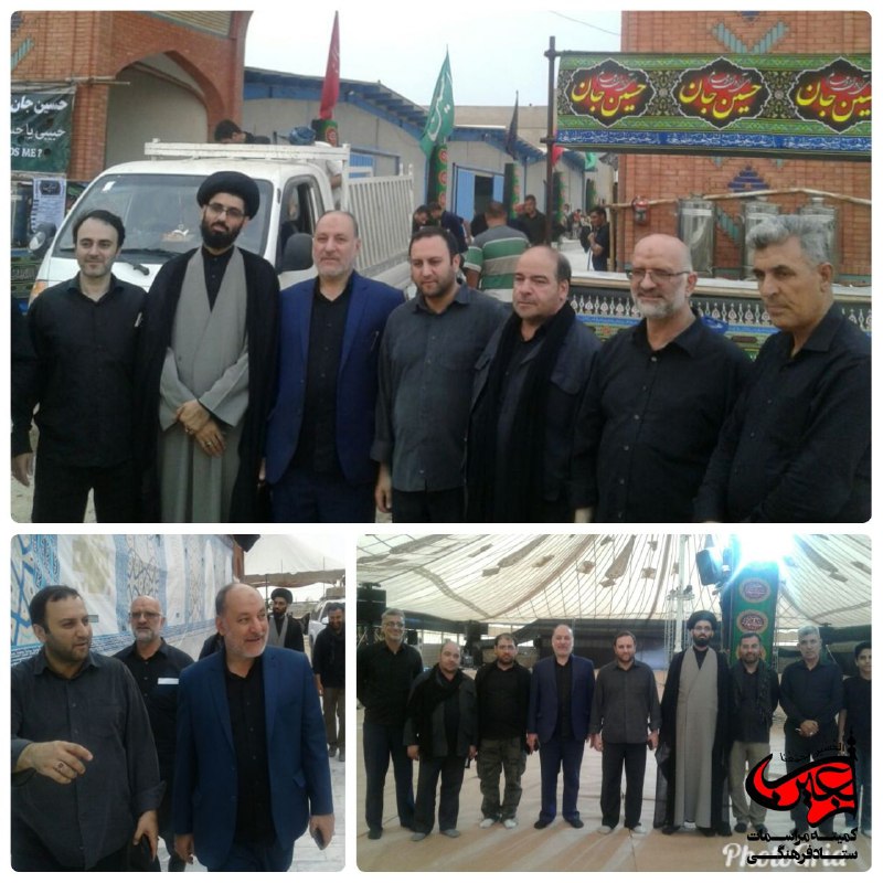 بازدید مدیر هئیت رزمندگان اسلام از موکب&zwnj;های ایرانی
