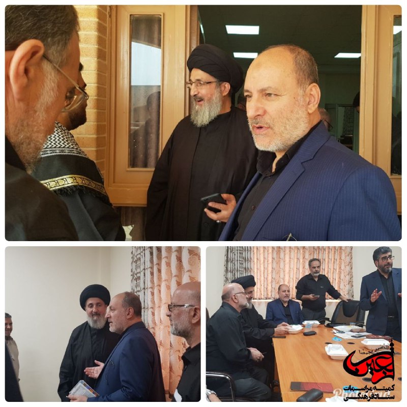 بازدید مدیر هئیت رزمندگان اسلام از موکب&zwnj;های ایرانی