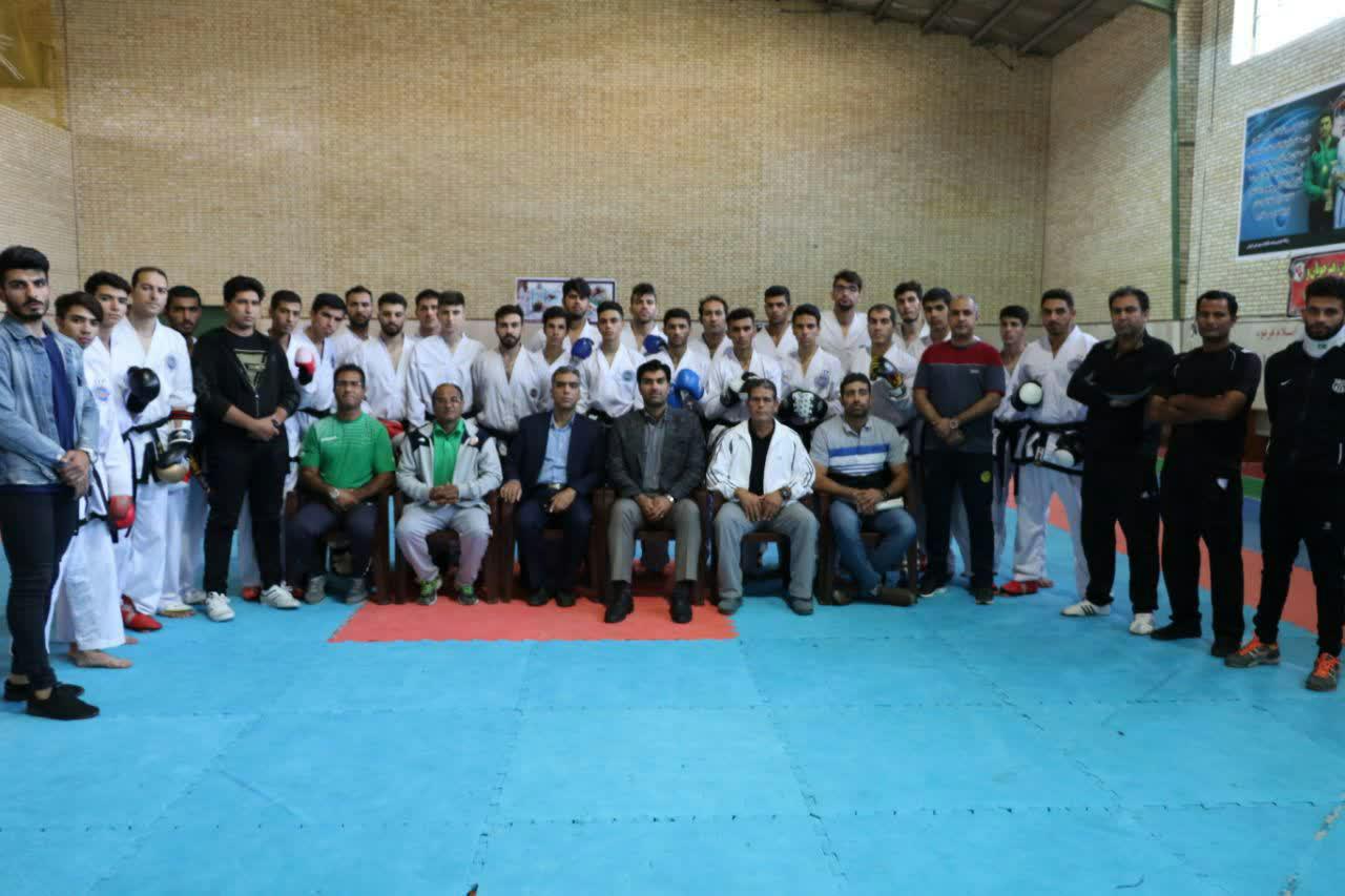 بازدید مدیر کل ورزش کرمان از اردوی تیم ملی تکواندو هیانگ ITF