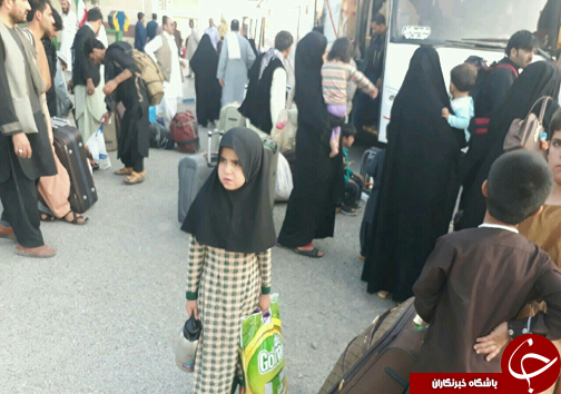 ورود اولین زائران حسینی از افغانستان به مرز سیستان و بلوچستان