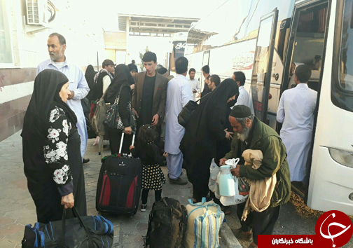 ورود اولین زائران حسینی از افغانستان به مرز سیستان و بلوچستان