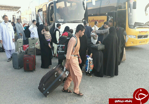 ورود اولین زائران حسینی از افغانستان به مرز سیستان و بلوچستان