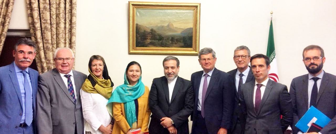 دیدار و گفتگوی هیات پارلمانی فرانسه با معاون سیاسی وزیر امور خارجه